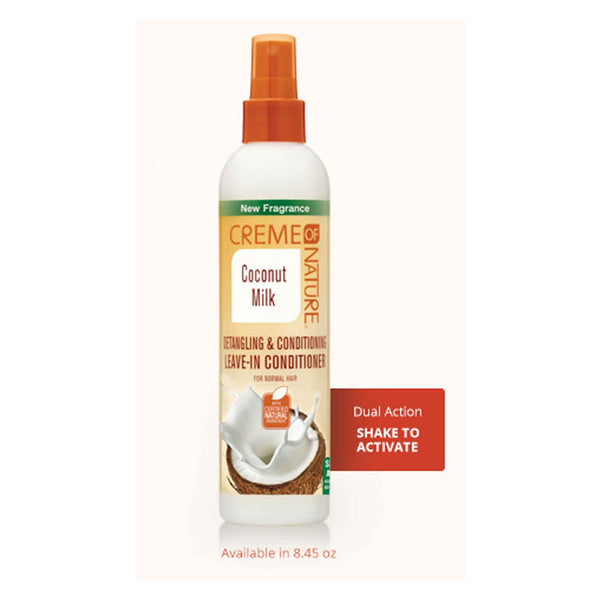 Crème Of Nature Coconut Milk Detangling and Conditioning Shampoo Leave-in Conditioner