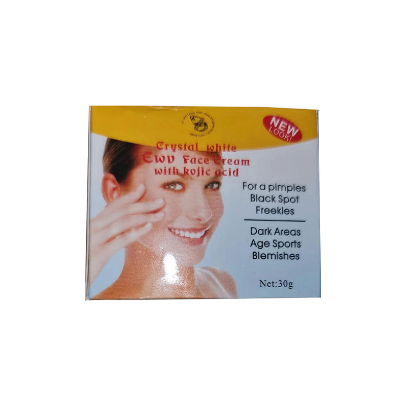 Crystal White Ewuv Face Cream With Kojic Acid 30g
