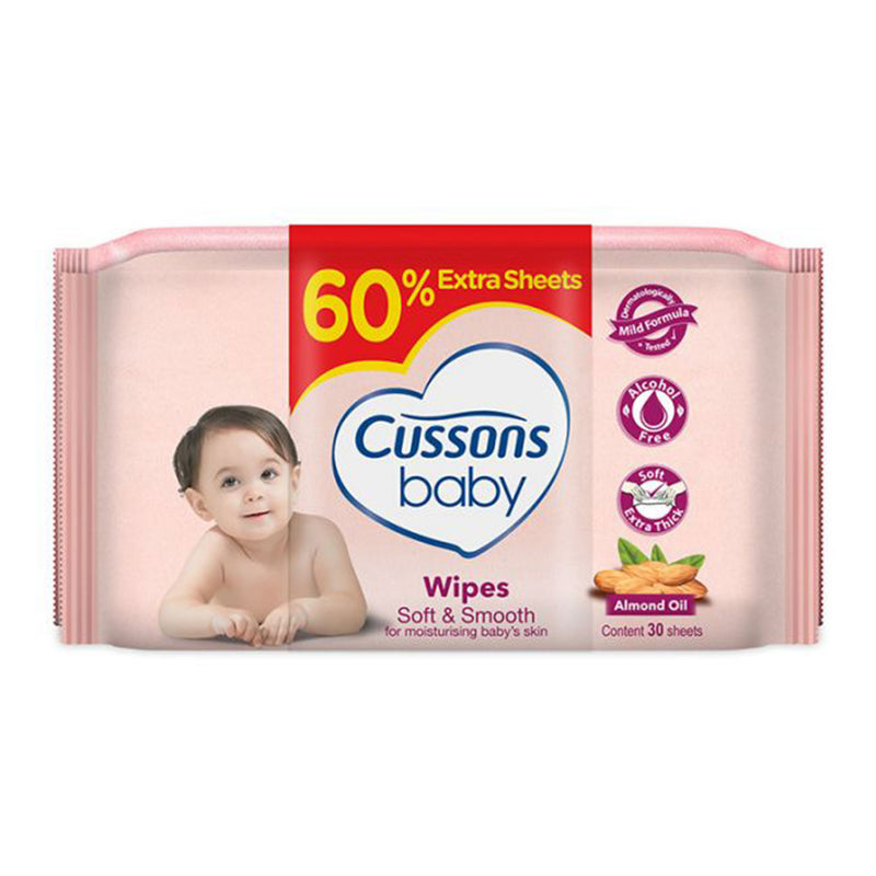 Cussons Baby Soft & Smooth Baby Wipes