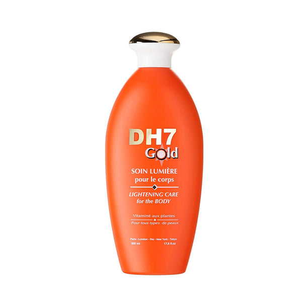 Dh7 Gold Skin Lightening Whitening Bleaching Brightening Body Milk Lotion With Uv Filter 500ml