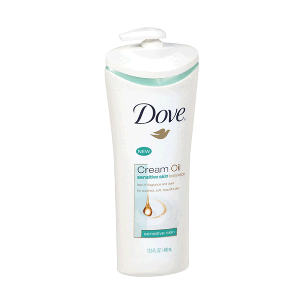Dove Body Lotion Cream Oil, Sensitive – Coccibeauty
