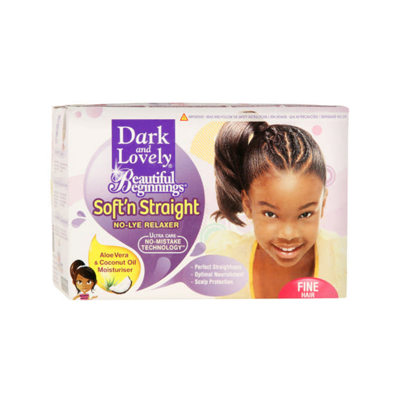 SOFTSHEEN-CARSON DARK & LOVELY BEAUTIFUL BEGINNINGS SCALP CARE RELAXER KIT FOR FINE HAIR