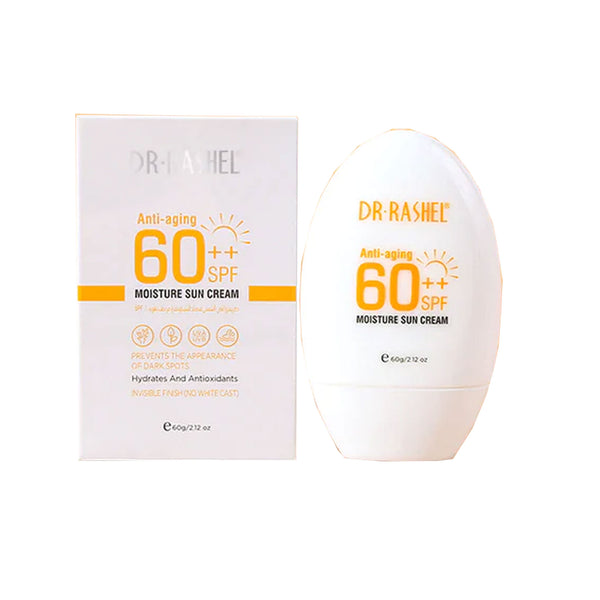 Dr Rashel Sunscreen Anti Ageing & Moisture Sun Cream SPF 60 ++ 60G