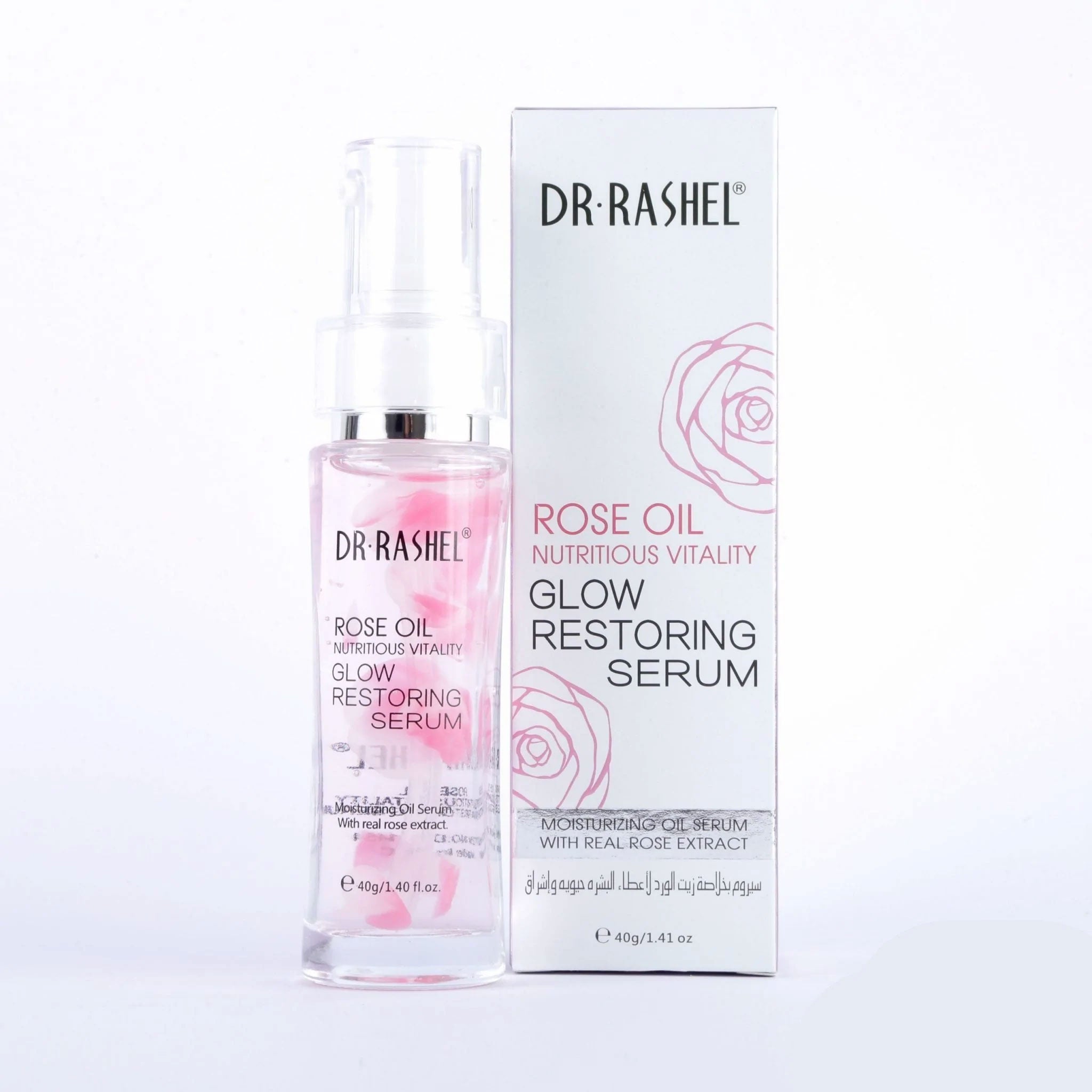 Dr. Rashel Rose Oil Glow Restoring Serum (With Real Rose Extract