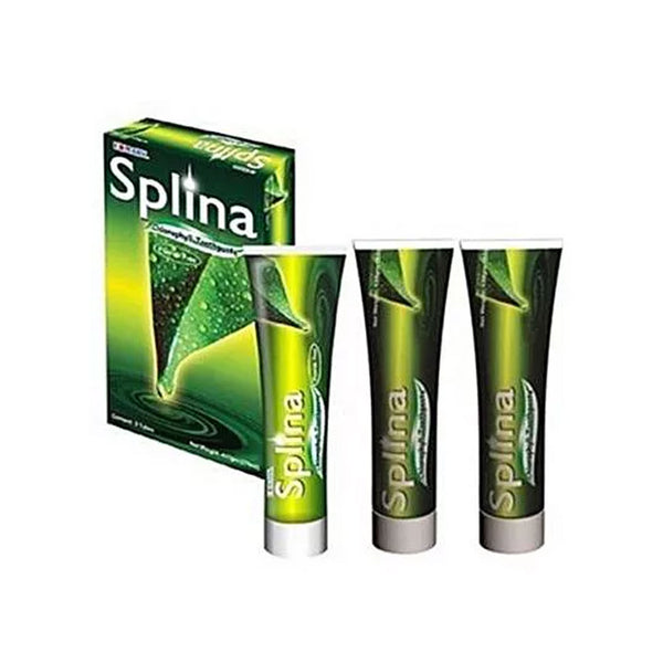 EDMARK SPLINA CHLOROPHYLL TOOTHPASTE (3 TUBES)