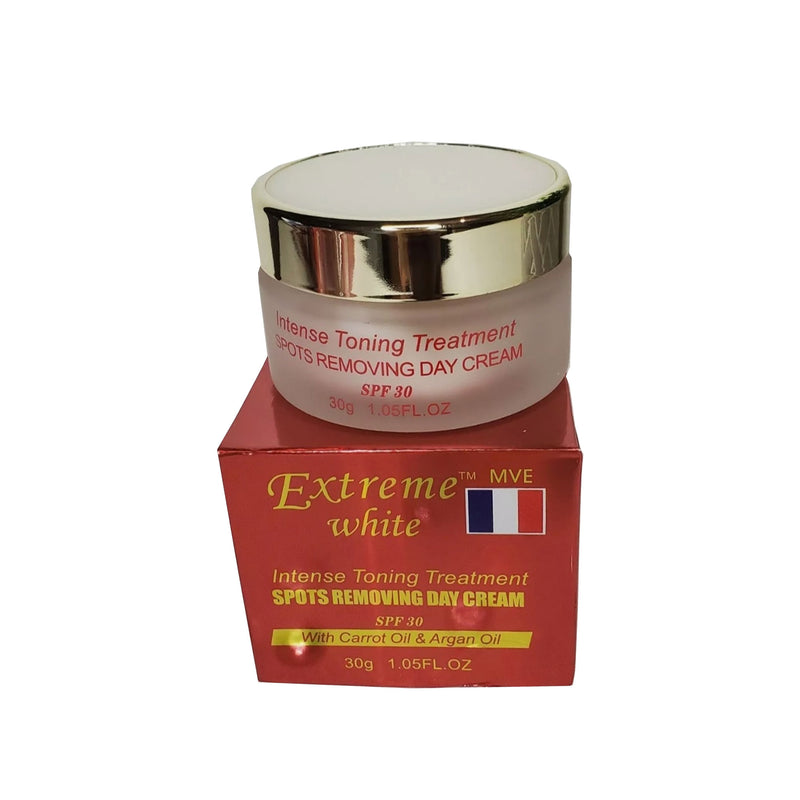 Extreme White Intense Toning Treatment Spots Removing Day Cream 30g