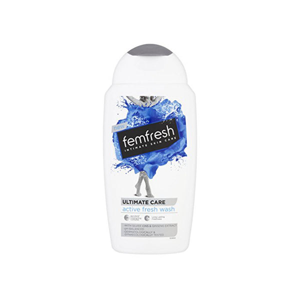 Femfresh Ultimate Care Active Fresh Wash Silver