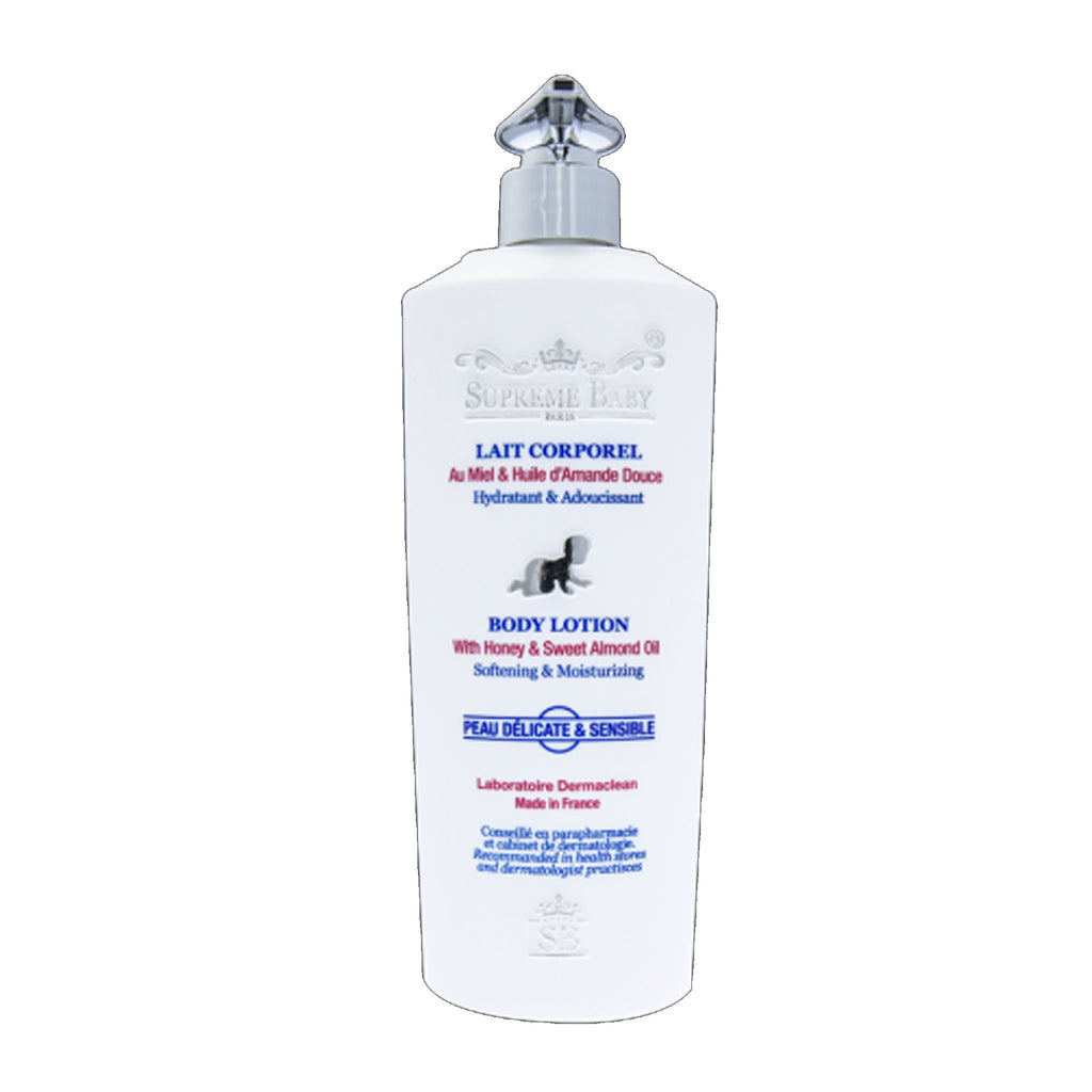Supreme White Baby Body Lotion With Honey And Sweet Almond Oil 500ml