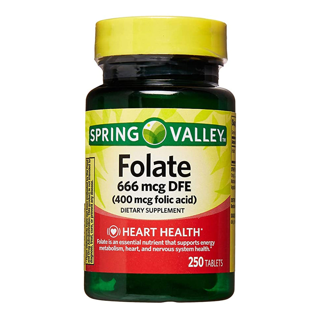 Spring valley Folate 1,333 Mcg Dfe (Folic Acid 880 Mcg)