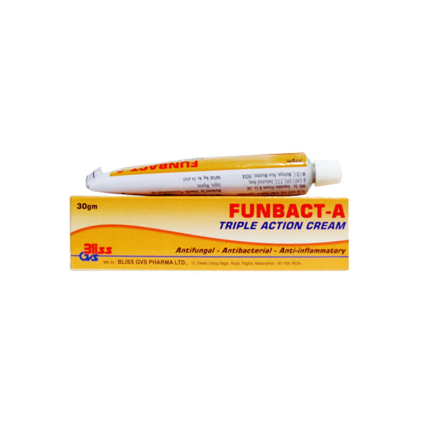 Funbact A Triple Action Cream 30g