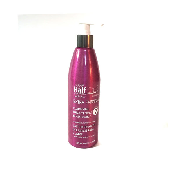 Glow Half Cast Extra Fairness Clarifying Brightening Beauty Milk