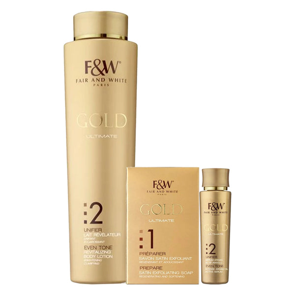 FAIR AND WHITE 2: GOLD 3PC SETS
