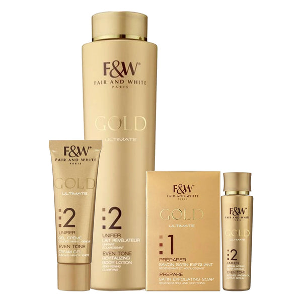 FAIR AND WHITE 2: GOLD 4PC SETS