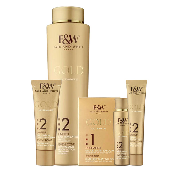 FAIR AND WHITE 2: GOLD 5PC SETS