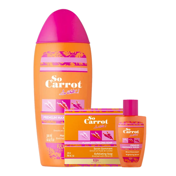FAIR AND WHITE SO CARROT 3PC SETS