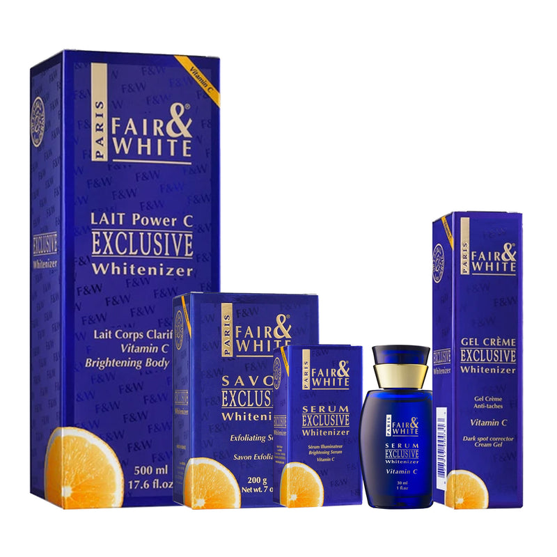 FAIR AND WHITE EXCLUSIVE WITH VITAMIN "C" 4pc Sets