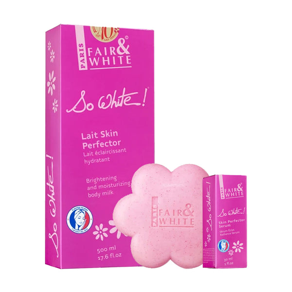 FAIR AND WHITE SO WHITE SKIN PERFECTOR 3pc SETS