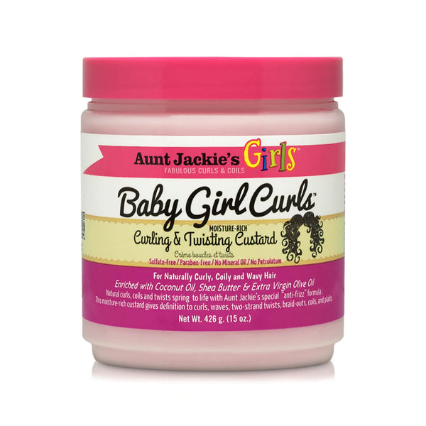 Aunt Jackie's Baby Girl Curls – Curling & Twisting Custard