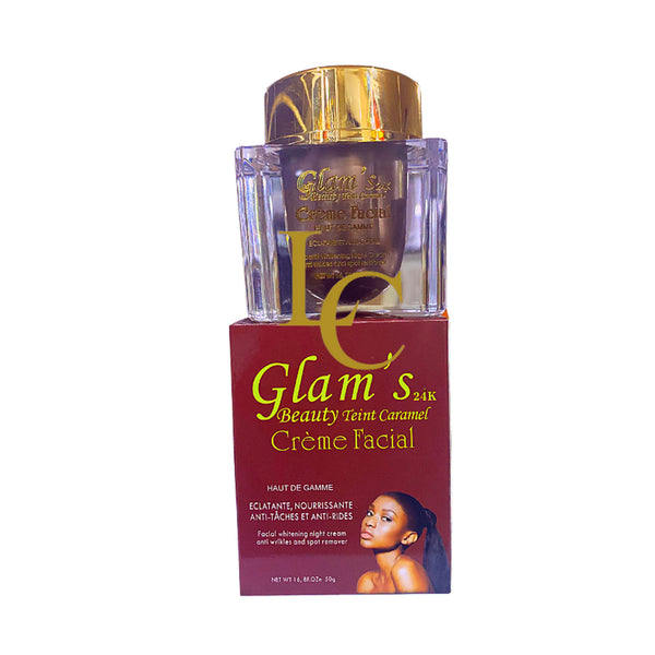 Lait Glam's Beauty 24k TEINT CARAMEL FACE CREAM