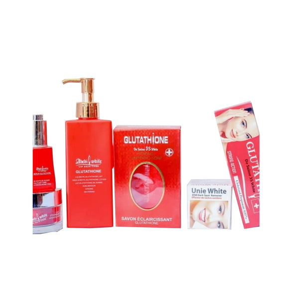 Abebi White Glutathione 6-Pc set