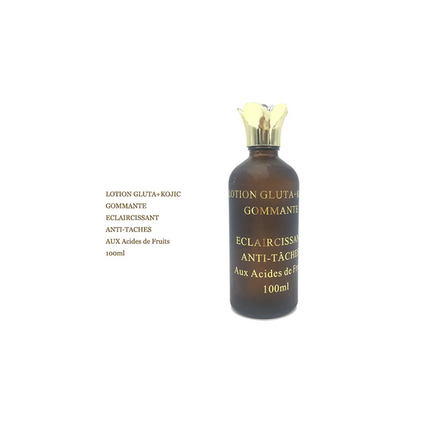 Gluta + Kojic Brightening Exfoliating Anti-Dark Spot Lotion with Fruit Acids