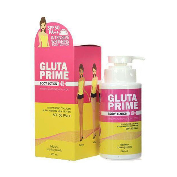 Gluta Prime Intensive Whitening Body Lotion-300ml (All Skin Type)