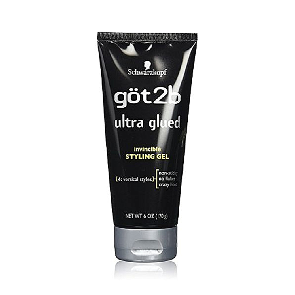 Schwarzkopf Got2b Ultra Glued Invincible Styling Gel, 6-Ounce