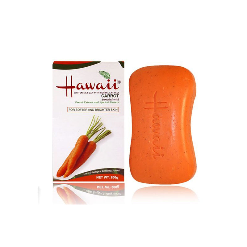 Hawaii Carrot Whitening Soap With Herbal Extract