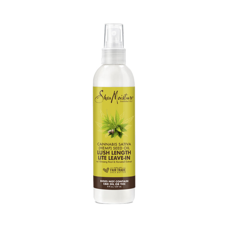 Shea Moisture Cannabis Sativa (Hemp) Seed Oil & Ginseng Lush Length Lite Leave-In