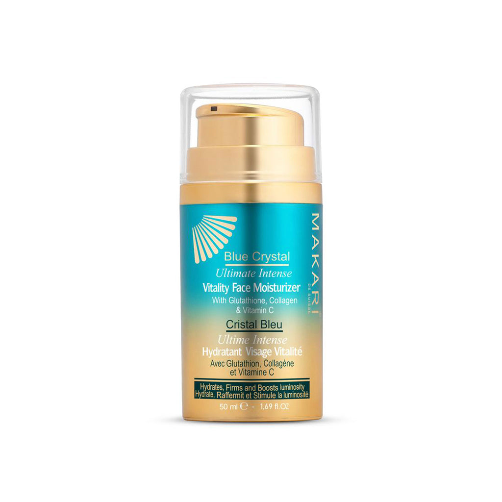 Makari Blue Crystal Vitality Face Moisturizer With Natural Glutathione
