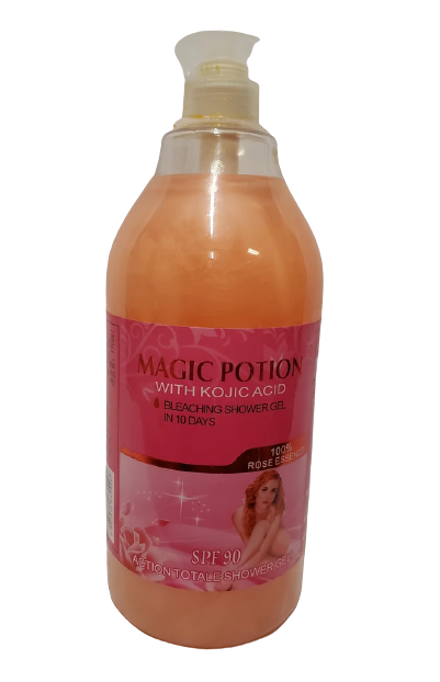 MAGIC POTION BLEACHING SHOWER GEL ROSE