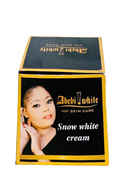 Abebi white Gluta Black snow white face cream
