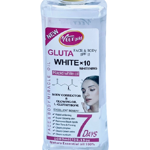 Veet Gold Active Whitening Gluta white x10 rapid