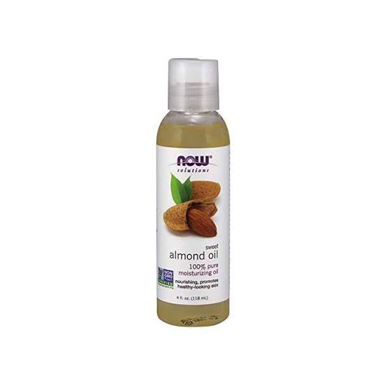 NOW SOLUTIONS SWEET ALMOND OIL - 4 OZ (118ML)