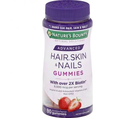 Nature's Beauty Nature's Bounty Optimal Solutions Hair, Skin And Nails Gummies