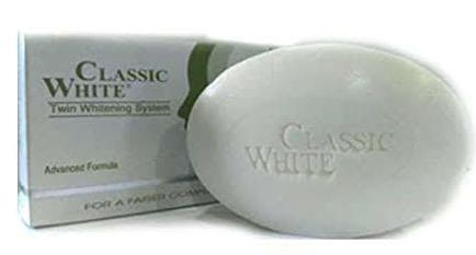 Classic White Skin Soap with Twin Whitening System - (85g)