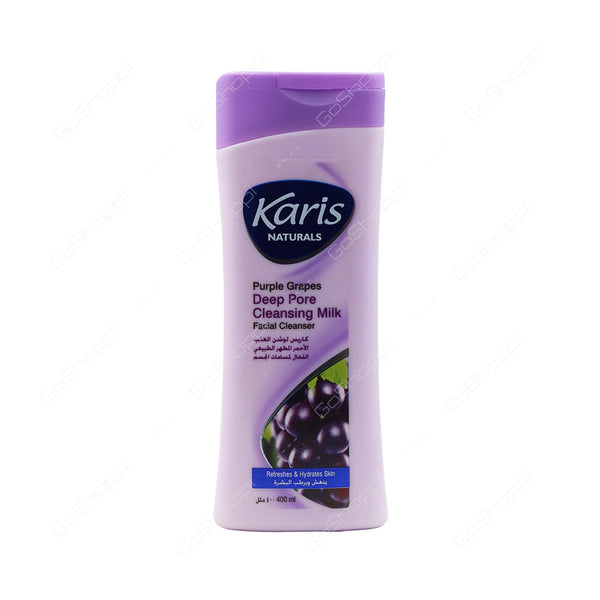 Karis Purple Grape Deep Pore Cleansing Milk & Lotion - 400ml