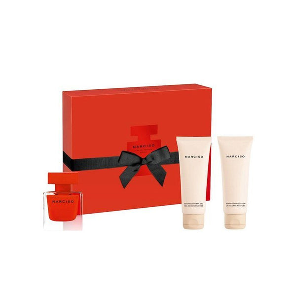 Narciso Rodriguez Rouge EDP 50ml 3-Piece Gift Set For Women