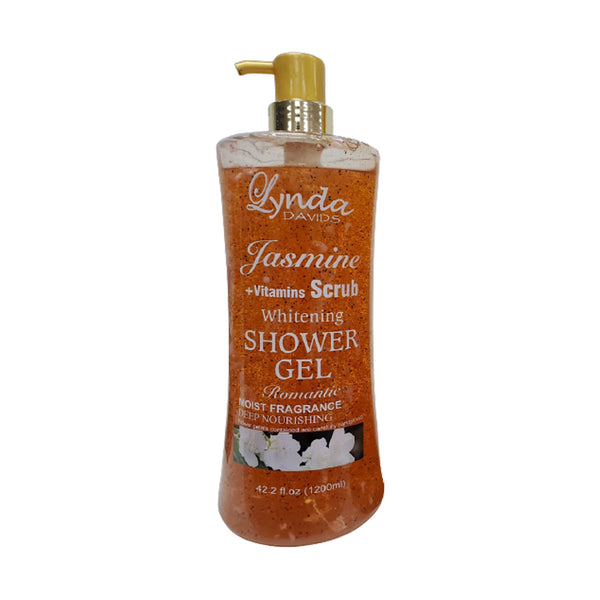 LYNDA DAVIDS JASMINE + VITAMINS SCRUB WHITENING SHOWER GEL