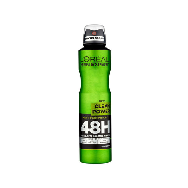 L'Oréal Men Expert Clean Power 48H Anti-Perspirant Deodorant