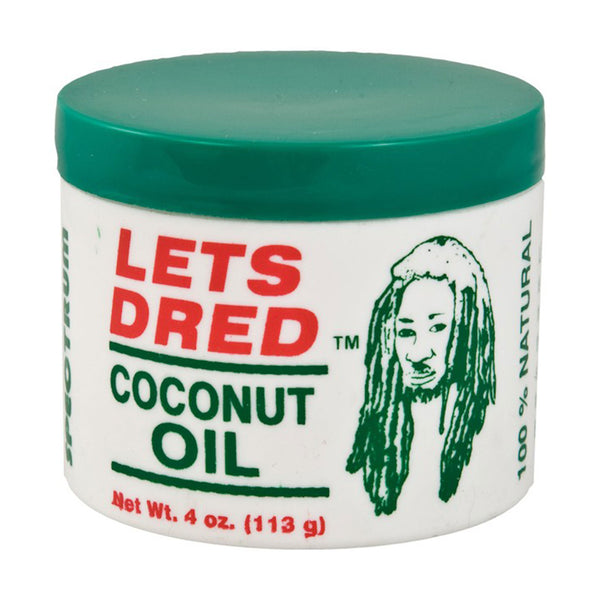 LETS DRED COCONUT OIL 4OZ