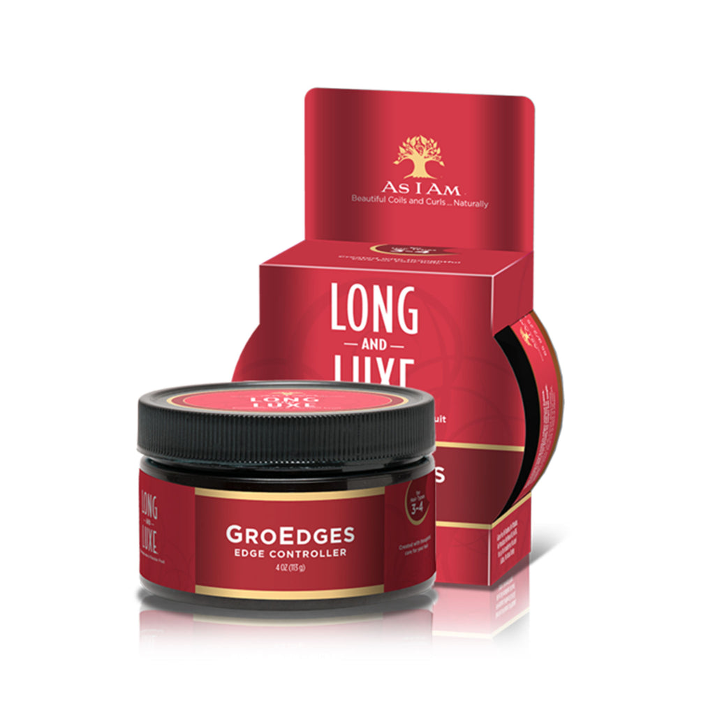 As I Am Long and Luxe GroEdges Edge Controller (4 oz.)