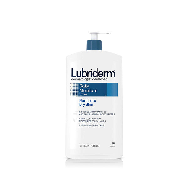 LUBRIDERM DAILY MOISTURE HYDRATING BODY AND HAND LOTION WITH VITAMIN B5