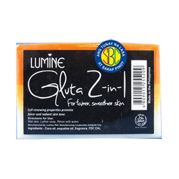 Lumine Gluta 2in1 For Fairer, Smoother Skin Soap