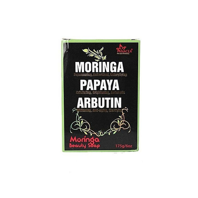 Panacea Moringa Beauty Soap With Moringa, Papaya, Arbutin - 200g