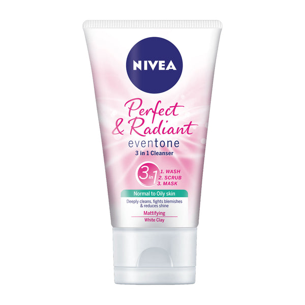 NIVEA PERFECT & RADIANT 3 IN 1 CLEANSER