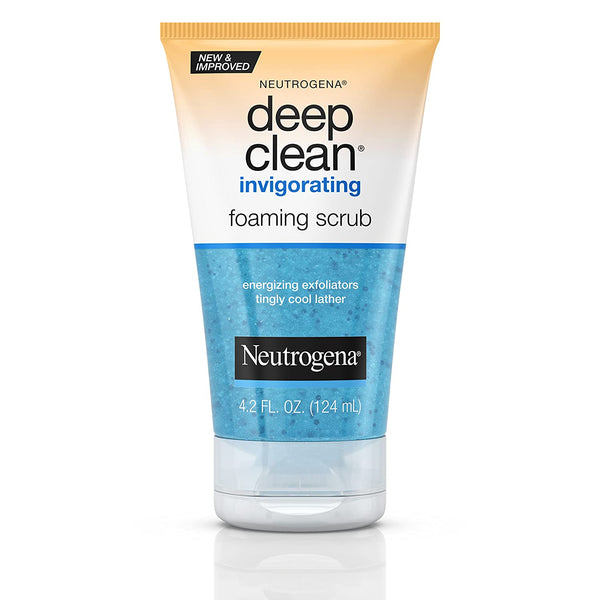Neutrogena Deep Clean Invigorating Foaming Scrub 4.2 Fl Oz