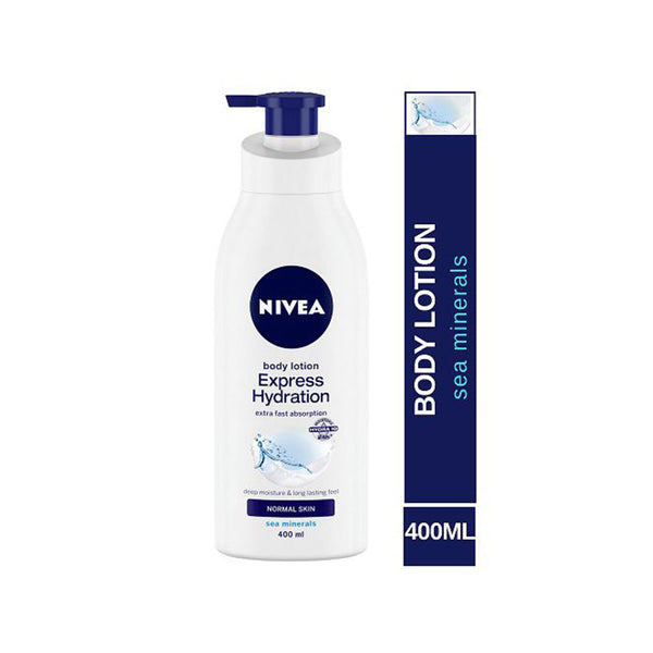 Nivea Express Hydration Body Lotion - For Normal Skin, 400 ml