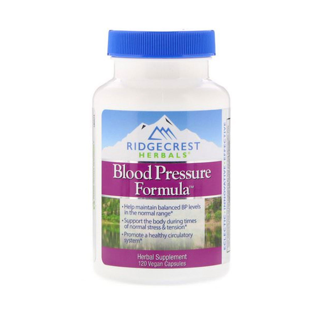 Ridgecrest Herbals Herbals Blood Pressure Formula.