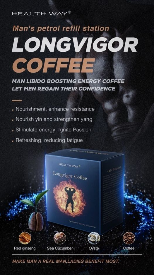 LongVigor Coffee: Men Libido And Energy Booster